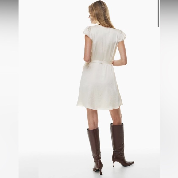 Aritzia Mademoiselle Satin Dress - Picture 3 of 7